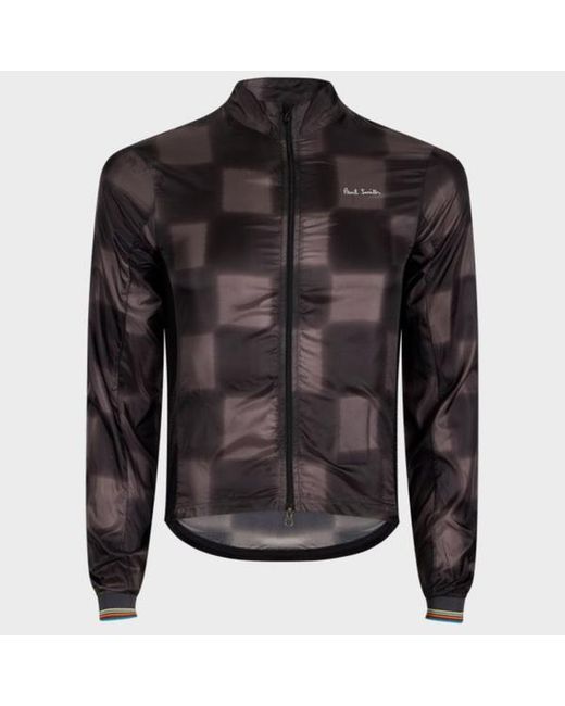 Paul Smith Gray Packable Cycling Wind Jacket for men