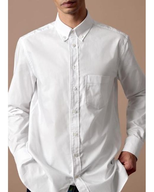 Paul Smith White Oxford Cotton Shirt for men