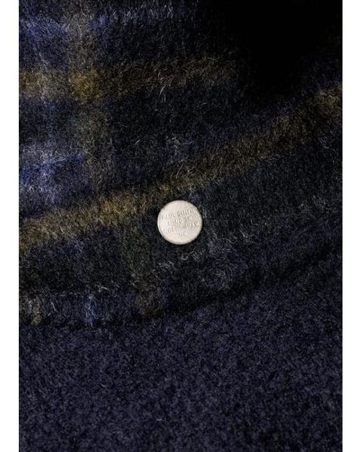 Paul Smith Blue Double-Faced Wool-Blend Chore Jacket for men