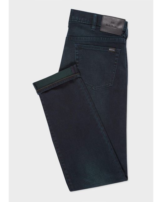 Paul Smith Denim Slim-standard Navy-wash 'crosshatch Stretch' Jeans in  Antique Wash (Blue) for Men - Save 3% - Lyst