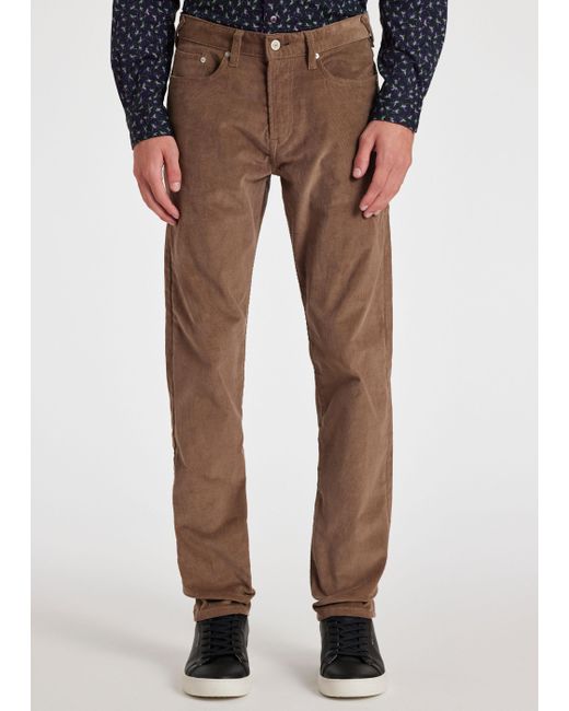 Paul Smith Brown Mens Tapered Fit Jean for men
