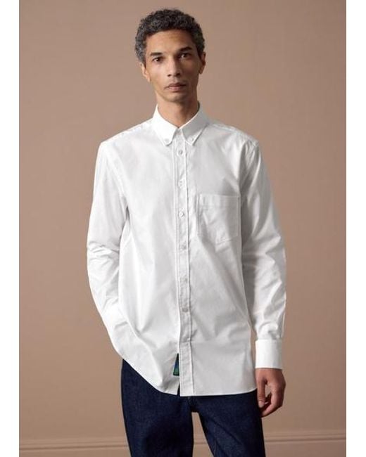 Paul Smith White Oxford Cotton Shirt for men