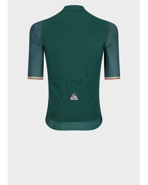 Paul Smith Green Cycling Jersey for men