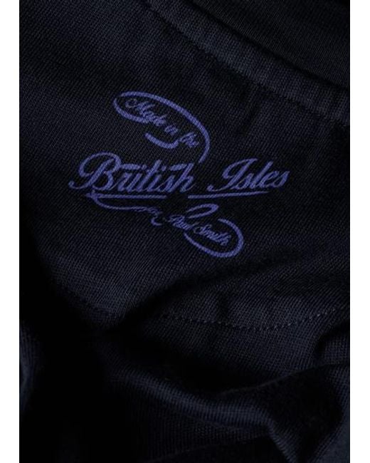 Paul Smith Blue Heavy Weight Cotton T-Shirt for men