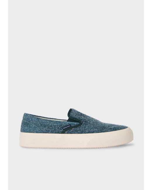 Paul Smith Blue 'Lex' Trainers for men