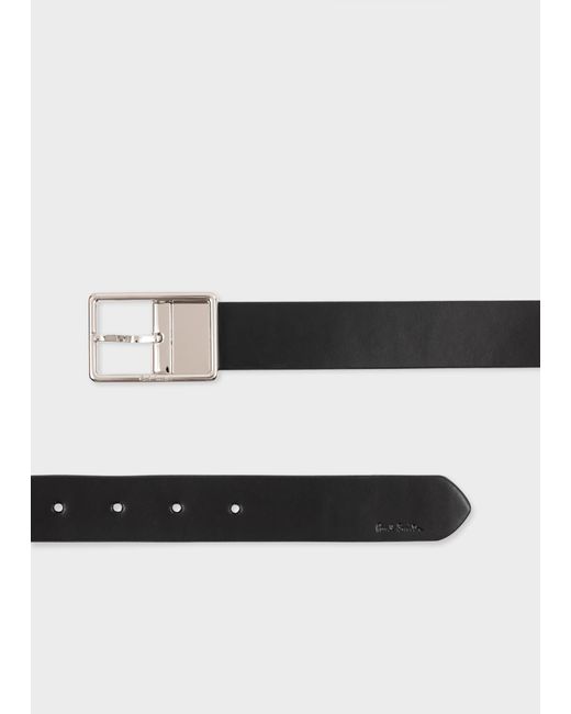 paul smith signature stripe belt