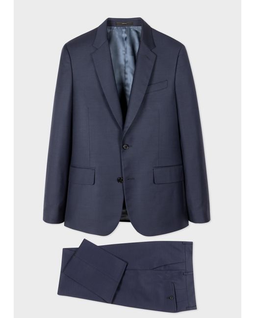 Paul Smith Blue Mens Tailored Fit 2btn Suit for men