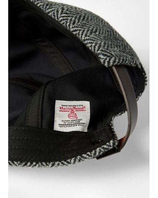 Paul Smith Gray Tweed Cap