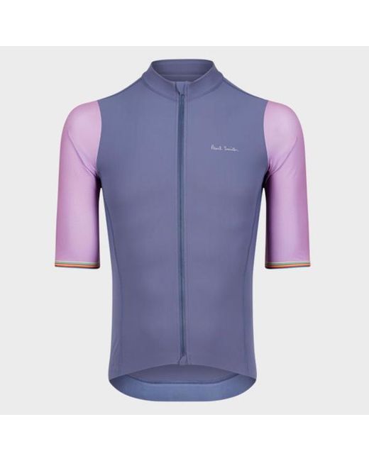 Paul Smith Blue Cycling Jersey for men