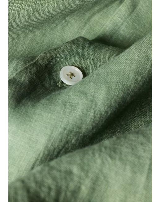 Paul Smith Green Regular-Fit Linen Shirt for men