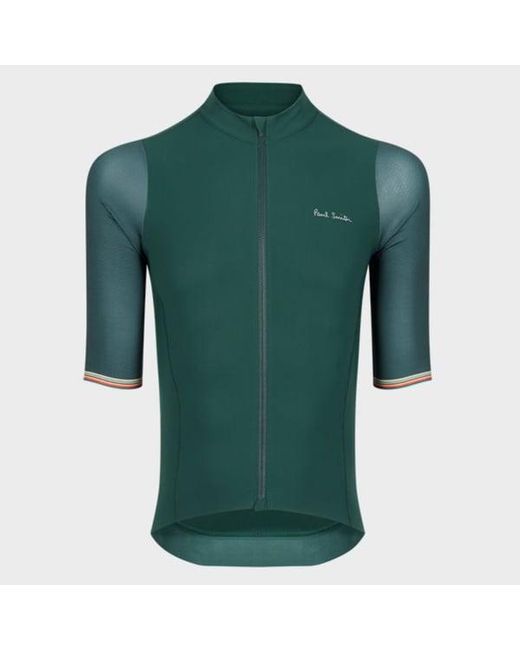 Paul Smith Green Cycling Jersey for men