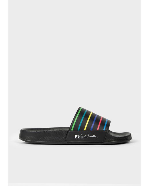 PS by Paul Smith Multicolor Mens Shoe Nyro Black Stripe for men