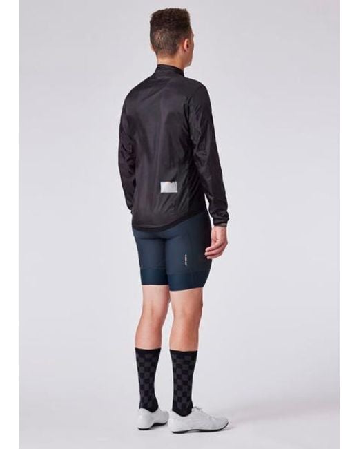 Paul Smith Black Packable Cycling Wind Jacket for men
