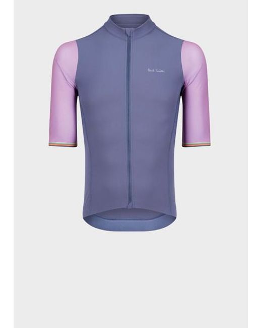 Paul Smith Blue Cycling Jersey for men