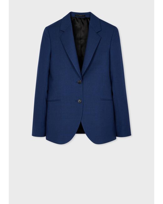 Paul Smith A Suit To Travel In - Dark Blue Wool Two-button Blazer