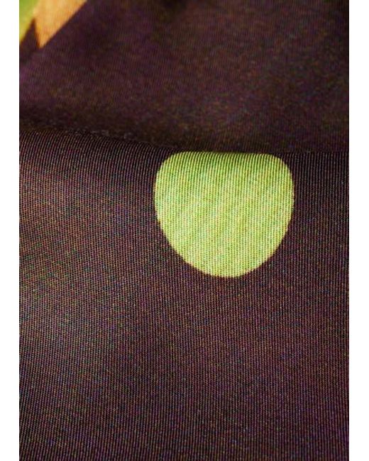 Paul Smith Brown Regular-Fit 'Pears And Polka Dot' Lyocell Shirt for men