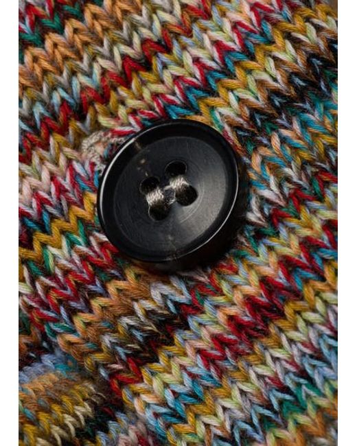 Paul Smith Multicolor Knitted Cotton Shirt for men