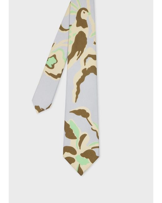 Paul Smith Metallic Silk 'Bohemia' Tie for men