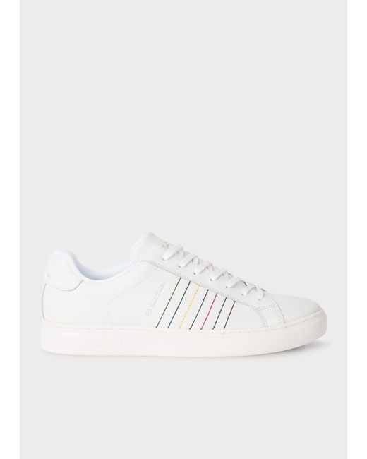paul smith rex leather trainers
