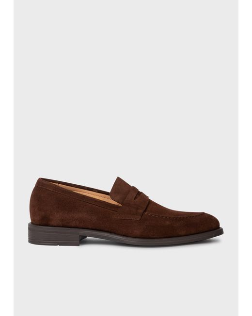PS by Paul Smith Brown Mens Shoe Remi Chocolate for men