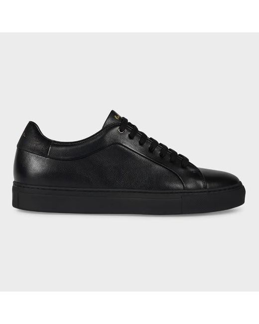 Paul Smith Black Leather 'Basso' Sneakers for men