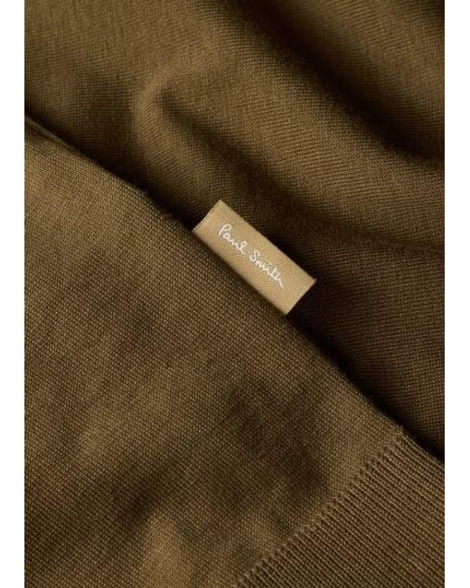 Paul Smith Green Cotton Polo Shirt for men