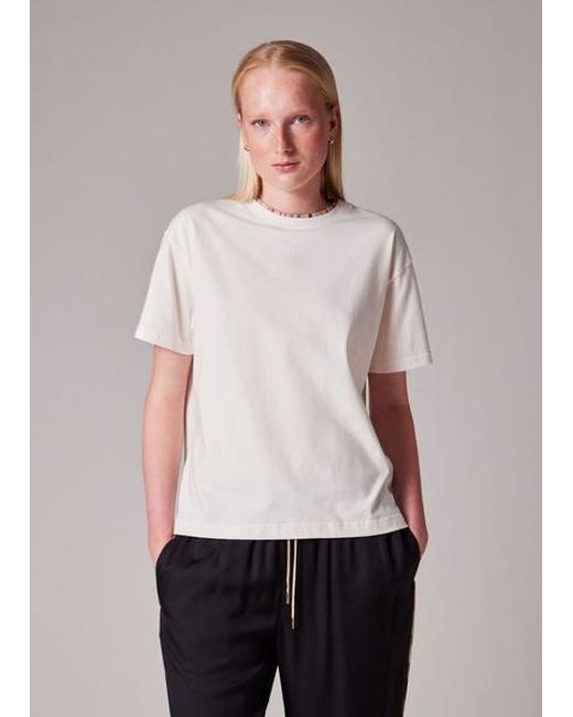 Paul Smith Pink 'Swirl' Neck T-Shirt