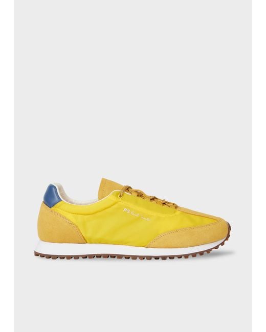 Paul Smith Yellow 'Senso' Trainers for men