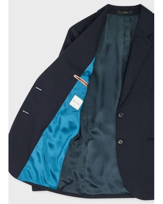 Paul Smith Blue A Suit To Travel