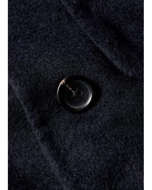 Paul Smith Blue Double-Faced Wool-Blend Chore Jacket for men