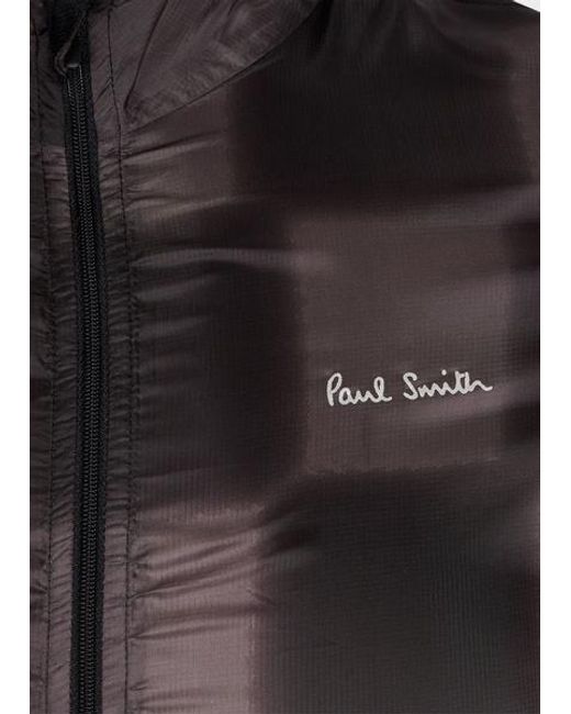 Paul Smith Gray Packable Cycling Wind Jacket for men
