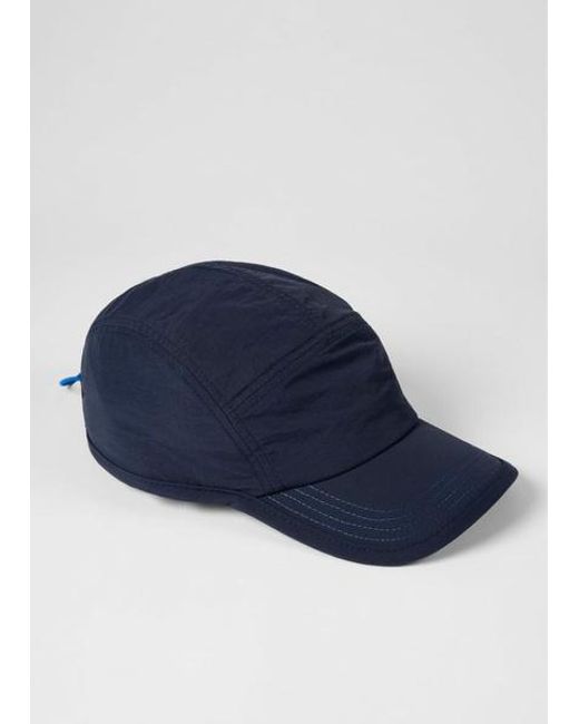 Paul Smith Blue Nylon Cap for men