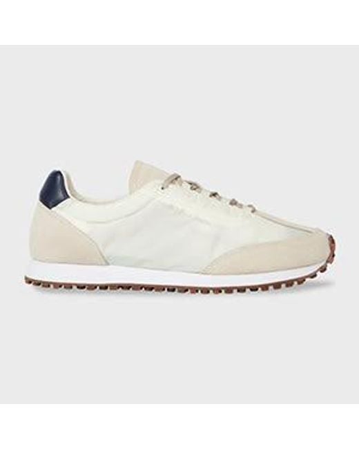 Paul Smith White Ecru 'Senso' Trainers for men