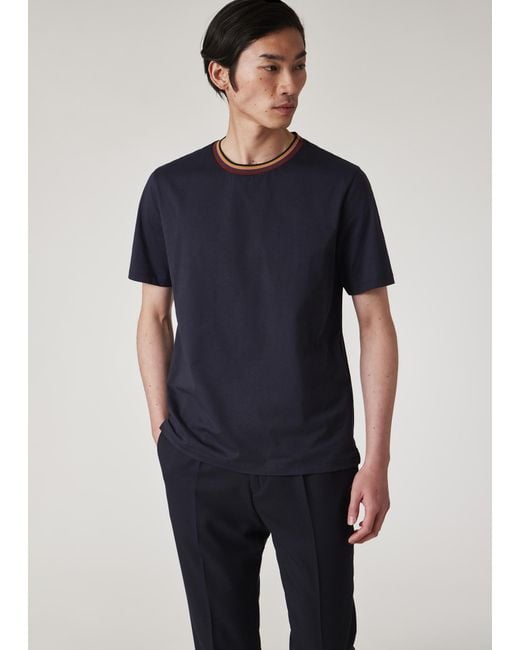 Paul Smith Blue Stripe Rib for men