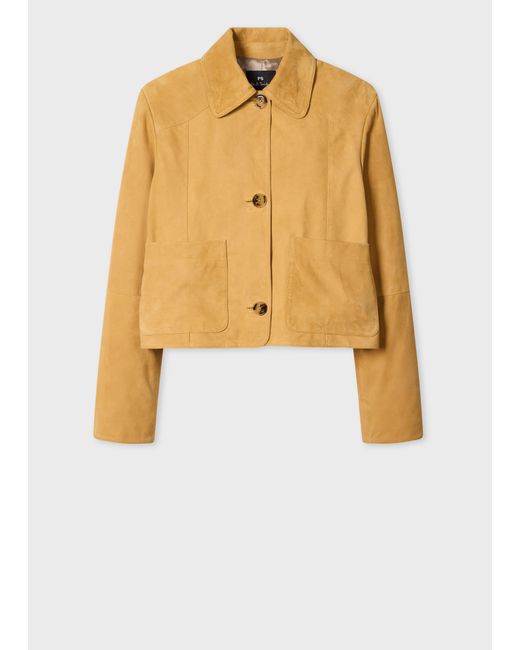 Paul Smith White Suede Jacket