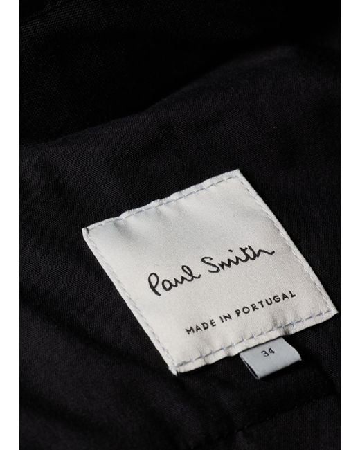 Paul Smith Brown Stripe Pleated Cotton Shorts for men