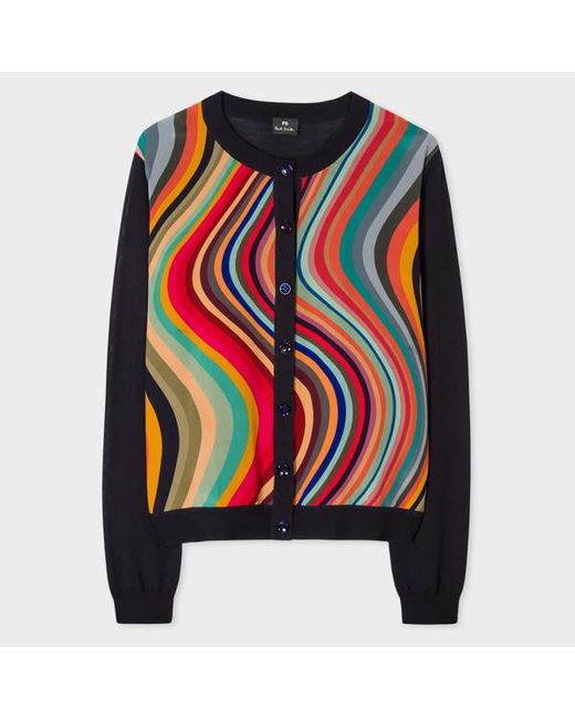 Paul Smith Black Womens Knitted Cardigan