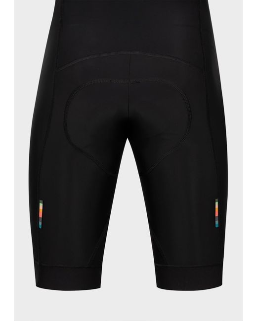 Paul Smith 'artist Stripe Fade' Cycling Bib Shorts in Black for Men | Lyst  UK
