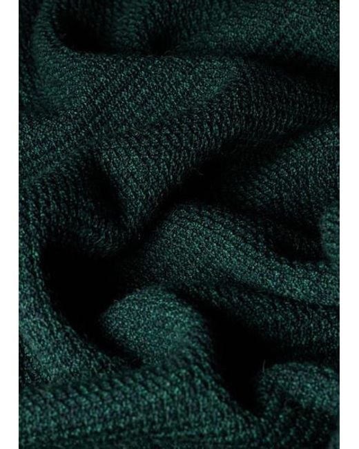 Paul Smith Blue Merino-Silk Knitted Polo Shirt for men