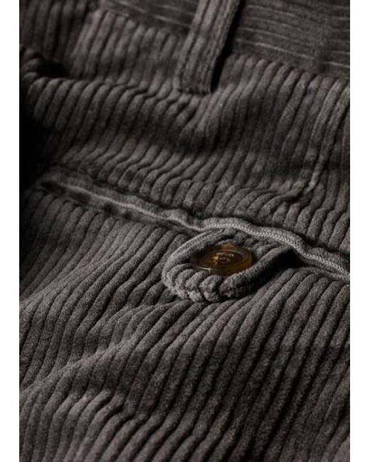 Paul Smith Gray Relaxed-Fit Corduroy Trousers for men