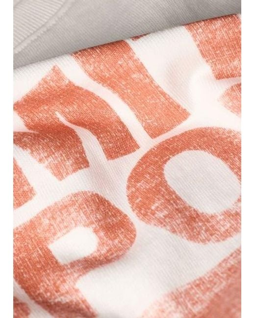 Paul Smith Pink 'Smith Sport' Print T-Shirt for men