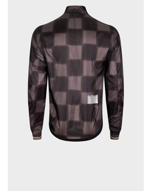 Paul Smith Gray Packable Cycling Wind Jacket for men