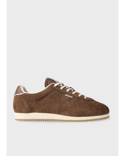 Paul Smith Brown Suede 'Atlanta' Trainers for men