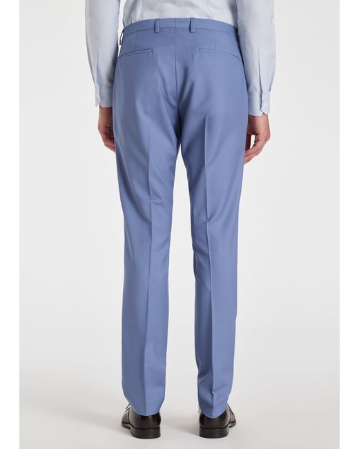 Paul Smith The Kensington - Slim-fit Cornflower Blue Wool-mohair Suit for men