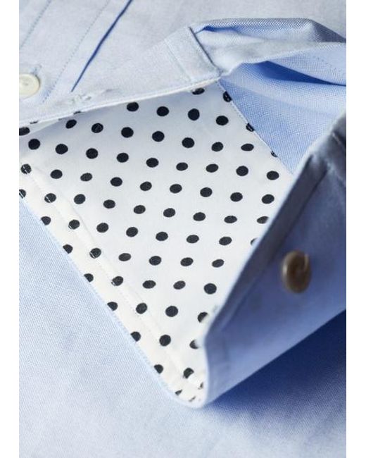 Paul Smith Blue Oxford Cotton Shirt for men