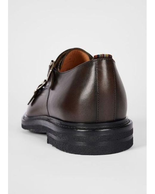 Paul Smith Brown 'Temple' Shoes for men