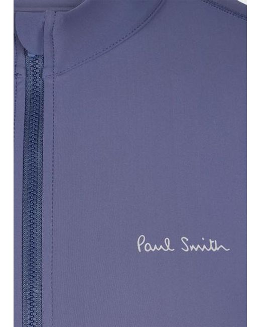 Paul Smith Blue Cycling Jersey for men