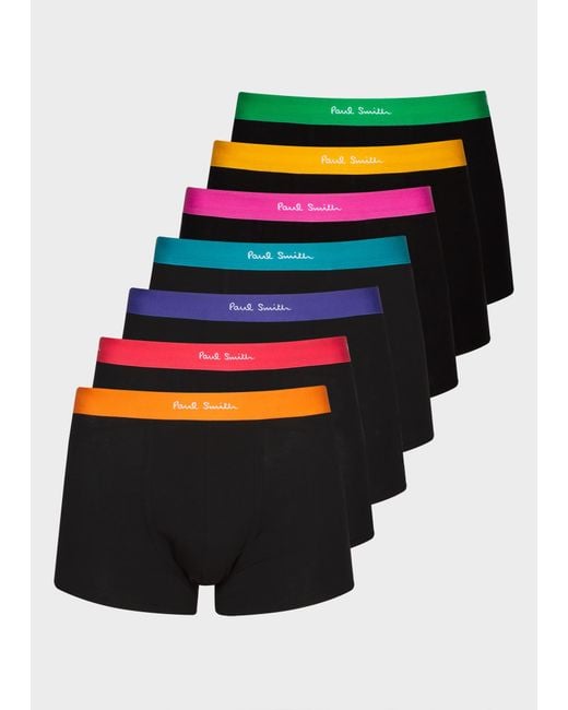 Paul Smith Multicolor 7 Pack Trunks for men