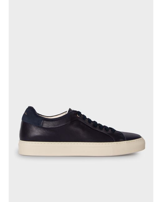 Paul Smith Blue Navy Eco 'basso' Sneakers for men