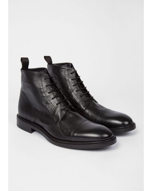 paul smith leather boots